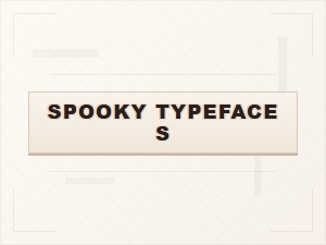 Haunted Horrors of 1980s Trailer Typefaces